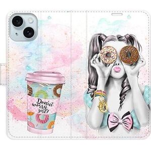 iSaprio Donut Worry Girl pro iPhone 15 Plus