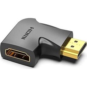 Vention HDMI 90 Degree Male to Female Vertical Flat Adaptér Black