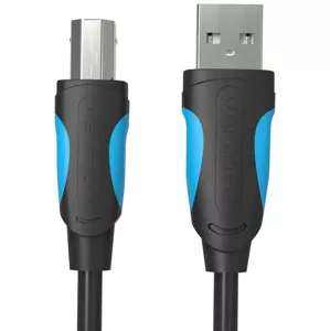 Kábel Vention USB 2.0 A to USB-B printer cable VAS-A16-B100 1m Black