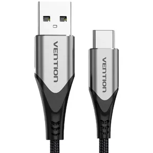 Kábel Vention USB 2.0 A to USB-C 3A cable 0.5m CODHD gray