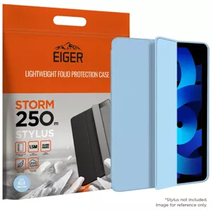 Púzdro Eiger Storm 250m Stylus Case for Apple iPad Air (2022) in Light Blue (EGSR00176)