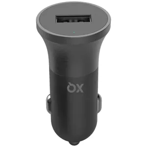 Nabíjačka do auta XQISIT Car Charger 2.4A Single USB- Lightning black (35476)