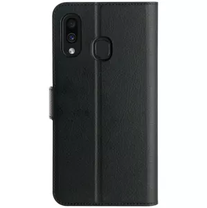 Púzdro XQISIT Slim Wallet Selection TPU for Galaxy A40 black (35751)