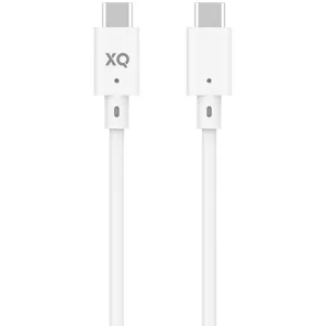 Kábel XQISIT Charge & Sync USB C 3.1 to USB C 3.1 150cm White (35635)