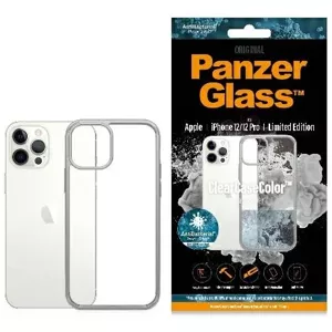Kryt PanzerGlass ClearCase iPhone 12/12 Pro Satin Silver AB (0271)