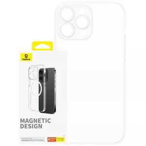 Kryt Baseus Magnetic Phone Case for iPhone 15 ProMax OS-Lucent Series (Clear)