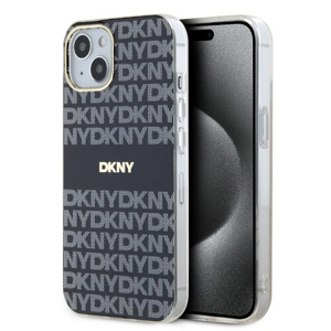 DKNY PC/TPU Repeat Pattern Tonal Stripe Magsafe Zadní Kryt pro iPhone 14 Black