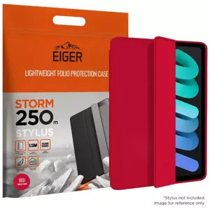 Púzdro Eiger Storm 250m Stylus Case for Apple iPad Mini 6 (2021) in Red (EGSR00142)