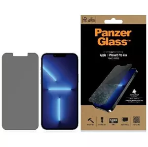Ochranné sklo PanzerGlass Standard Super+ iPhone 13 Pro Max 6,7" Privacy Antibacterial P2743 (P2743)