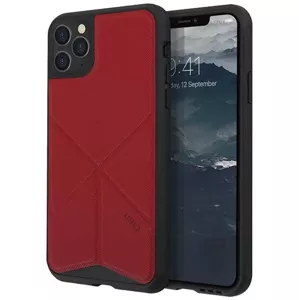 Kryt UNIQ iPhone 11 Pro Max red (UNIQ-IP6.5HYB(2019)-TRSFRED)