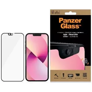 Ochranné sklo PanzerGlass E2E Microfracture iPhone 13 Mini 5,4" CamSlider Case Friendly AntiBacterial black 2747 (2747)