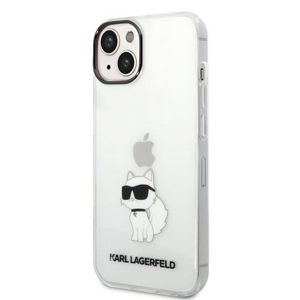 Puzdro Karl Lagerfeld IML Choupette NFT iPhone 14 - transparentné