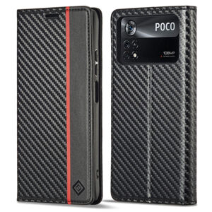 IMEEKE 42458
IMEEKE CARBON Peňaženkový kryt Xiaomi Poco X4 Pro 5G čierny