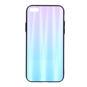 Puzdro Aurora TPU iPhone 7/8/SE 2020/SE 2022 - Modro Ružové
