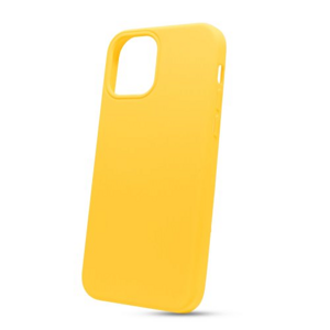 Puzdro Liquid TPU iPhone 12/12 Pro (6.1) - žlté