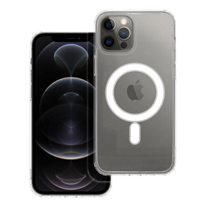 Puzdro MagSafe Cover iPhone 12 Pro Max - transparentné