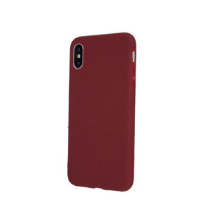 Puzdro Matt TPU iPhone 7/8/SE 2020/SE 2022 - Červené (Vínové)