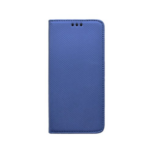 Puzdro Samsung Galaxy A21 bočná knižka modrá, vzorovaná